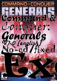 Box art for Command & Conquer: Generals
V1.0 [english] No-cd/fixed Exe