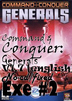 Box art for Command
& Conquer: Generals V1.7 [english] No-cd/fixed Exe #2