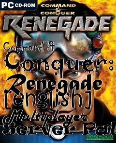 Box art for Command
& Conquer: Renegade [english] Multiplayer Server Patch