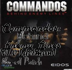 Box art for Commandos:
      Behind Enemy Lines V1.0 [german] No-cd Patch
