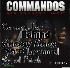 Box art for Commandos:
      Behind Enemy Lines V1.0 [german] No-cd Patch