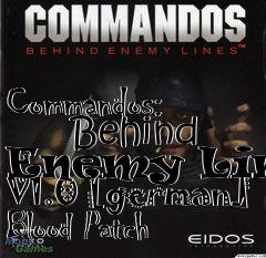 Box art for Commandos:
      Behind Enemy Lines V1.0 [german] Blood Patch