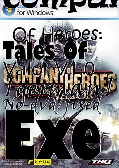 Box art for Company
            Of Heroes: Tales Of Valor V1.0 [german] No-dvd/fixed Exe