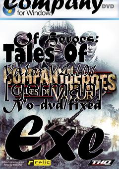 Box art for Company
            Of Heroes: Tales Of Valor V2.601 [german] No-dvd/fixed Exe