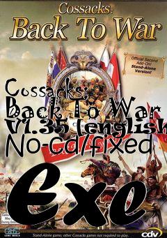 Box art for Cossacks:
Back To War V1.35 [english] No-cd/fixed Exe