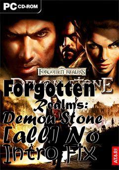 Box art for Forgotten
      Realms: Demon Stone [all] No Intro Fix