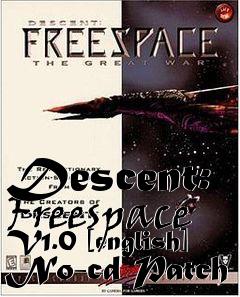Box art for Descent:
Freespace V1.0 [english] No-cd Patch