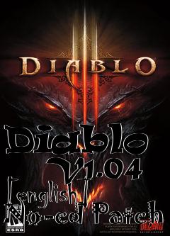 Box art for Diablo
      V1.04 [english] No-cd Patch