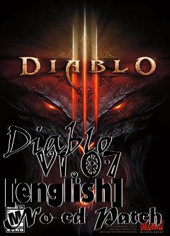 Box art for Diablo
      V1.07 [english] No-cd Patch