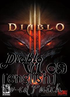 Box art for Diablo
      V1.09 [english] No-cd Patch