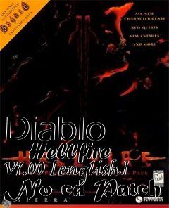 Box art for Diablo
      Hellfire V1.00 [english] No-cd Patch