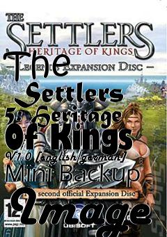 Box art for The
      Settlers 5: Heritage Of Kings V1.0 [english/german] Mini Backup Image