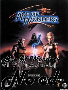 Box art for Age Of Wonders V1.35 [us/canada]
No-cd