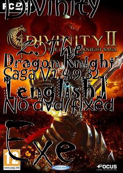 Box art for Divinity
            2: The Dragon Knight Saga V1.4.9.32 [english] No-dvd/fixed Exe