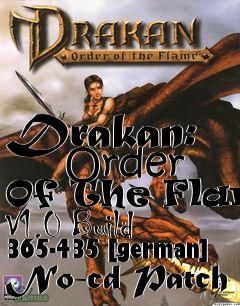 Box art for Drakan:
      Order Of The Flame V1.0 Build 365-435 [german] No-cd Patch