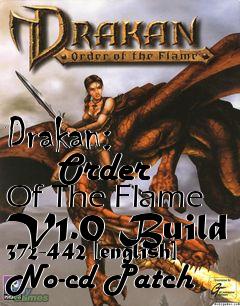 Box art for Drakan:
      Order Of The Flame V1.0 Build 372-442 [english] No-cd Patch