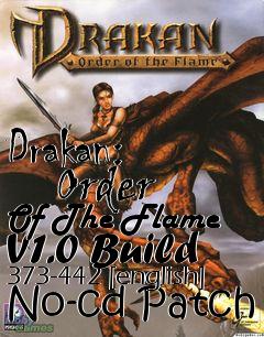 Box art for Drakan:
      Order Of The Flame V1.0 Build 373-442 [english] No-cd Patch