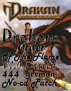 Box art for Drakan:
      Order Of The Flame V1.0 Build 444 [german] No-cd Patch