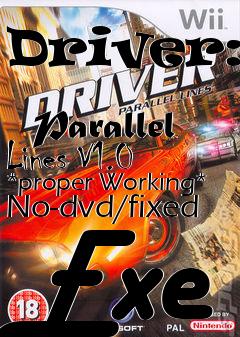 Box art for Driver:
            Parallel Lines V1.0 *proper Working* No-dvd/fixed Exe