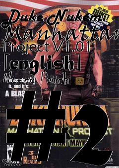 Box art for Duke
Nukem: Manhattan Project V1.01 [english] No-cd Patch #2