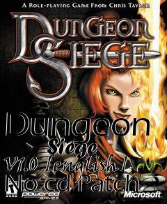 Box art for Dungeon
        Siege V1.0 [english] No-cd Patch