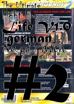 Box art for Emergency
      2: The Ultimate Fight For Life V1.0 [german] No-cd Patch #2