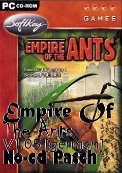 Box art for Empire
Of The Ants V1.05 [german] No-cd Patch