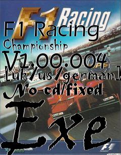 Box art for F1
Racing Championship V1.00.004 [uk/us/german] No-cd/fixed Exe