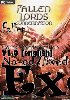 Box art for Fallen
            Lords: Condemnation V1.0 [english] No-cd/fixed Exe