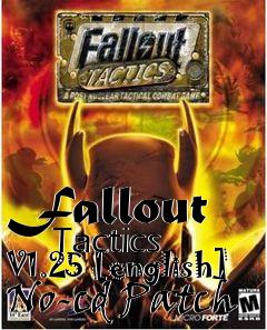 Box art for Fallout
      Tactics V1.25 [english] No-cd Patch