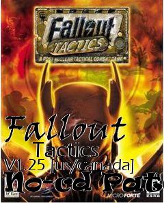 Box art for Fallout
      Tactics V1.25 [us/canada] No-cd Patch