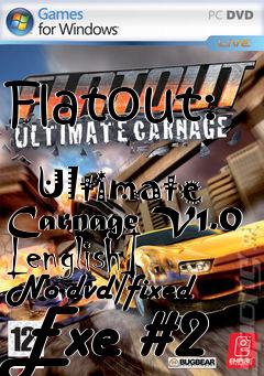 Box art for Flatout:
            Ultimate Carnage V1.0 [english] No-dvd/fixed Exe #2