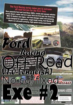 Box art for Ford
            Racing Off Road V1.0 [english] No-cd/fixed Exe #2