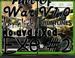 Box art for Frontlines:
            Fuel Of War V1.0 [english] No-dvd/fixed Exe #2