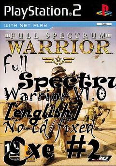 Box art for Full
      Spectrum Warrior V1.0 [english] No-cd/fixed Exe #2