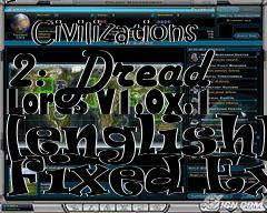 Box art for Galactic
            Civilizations 2: Dread Lords V1.0x.1 [english] Fixed Exe