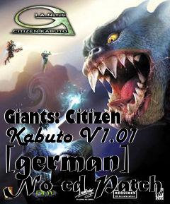 Box art for Giants:
Citizen Kabuto V1.01 [german] No-cd Patch