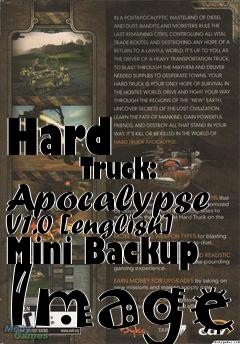 Box art for Hard
            Truck: Apocalypse V1.0 [english] Mini Backup Image