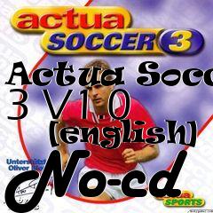 Box art for Actua Soccer 3 V1.0
      [english] No-cd