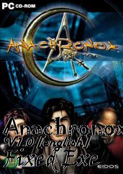 Box art for Anachronox V1.0 [english] Fixed
Exe