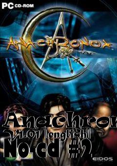 Box art for Anachronox V1.01 [english] No-cd
#2