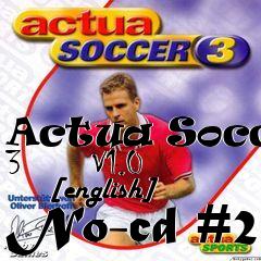 Box art for Actua Soccer 3
      V1.0
      [english] No-cd #2