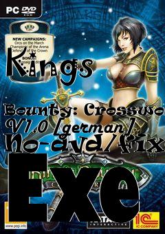 Box art for Kings
            Bounty: Crossworlds V1.0 [german] No-dvd/fixed Exe