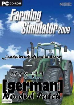 Box art for Landwirtschafts-simulator
            2009 V1.1 [german] No-dvd Patch