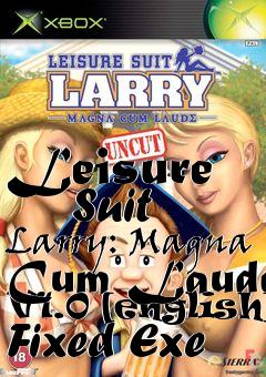 Box art for Leisure
      Suit Larry: Magna Cum Laude V1.0 [english] Fixed Exe