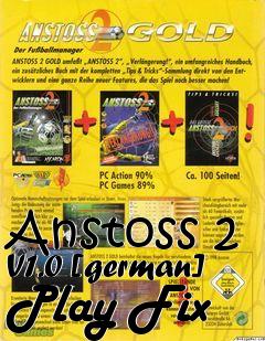 Box art for Anstoss 2 V1.0 [german] Play Fix