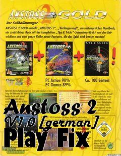 Box art for Anstoss 2 V1.0 [german] Play Fix