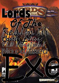 Box art for Lords
      Of The Realm Iii Castle Editor V1.0 [english] No-cd/fixed Exe