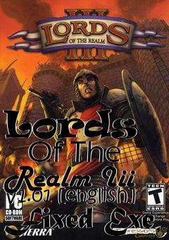 Box art for Lords
      Of The Realm Iii V1.01 [english] Fixed Exe