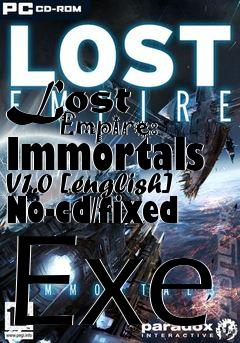 Box art for Lost
            Empire: Immortals V1.0 [english] No-cd/fixed Exe